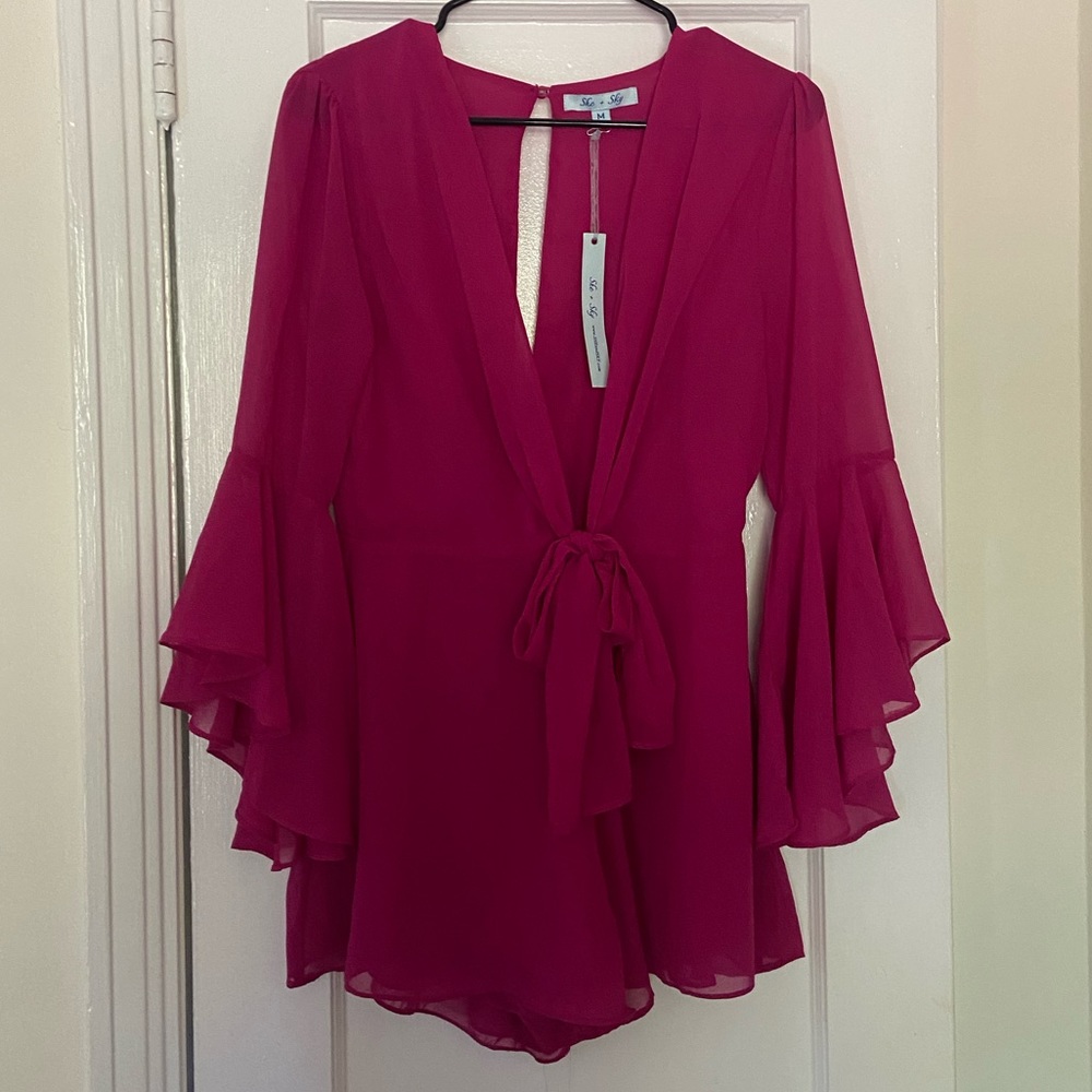 She and Sky Romper